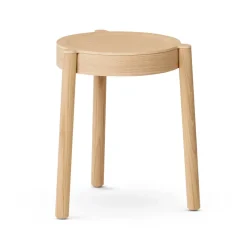 Taburete Pal, Roble claro