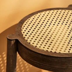 Taburete Pal, Roble claro