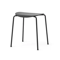 Taburete Pavilion AV36, Black-black lacquered oak