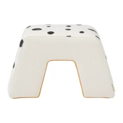 Taburete Pippi, Blanco-naranja