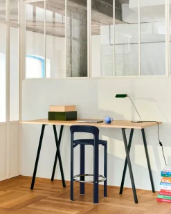 Taburete Rey 75 cm, Azul profundo