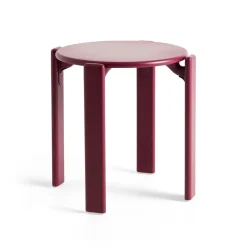 Taburete Rey Ø46,5x46 cm, Grape red