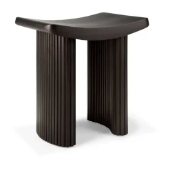 Taburete Roller Max, Mahogny dark brown