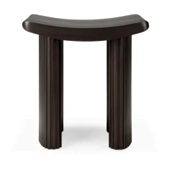 Taburete Roller Max, Mahogny dark brown