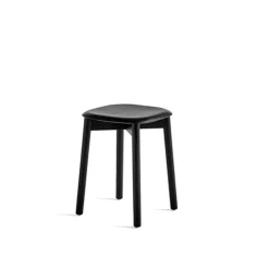 Taburete Soft Edge 72, Black oak-estructura de roble negro