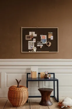 Taburete Spin 30 cm, madera de mango