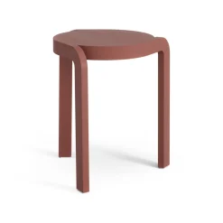 Taburete Spin H44 cm, Fresno-english red