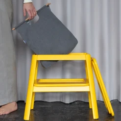 Taburete Step it up, Saffron yellow