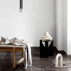 Taburete Stool, Oak black