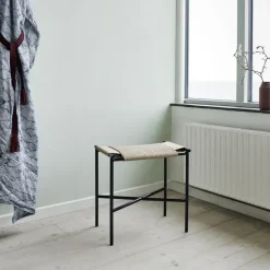 Taburete Vent, Negro