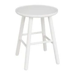 Taburete ZigZag 47cm, Abedul blanco
