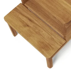 Taburete-escalera A line, Roble