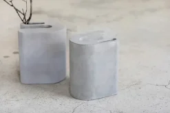 Taburete/Mesa auxiliar Concrete 37 cm, Grey