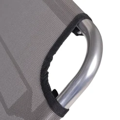 Tumbona Amigo, Tela continente, estructura de aluminio