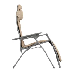 Tumbona Futura BeComfort, Dark grey-moka