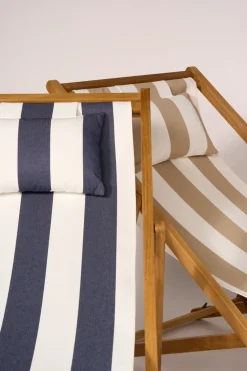 Tumbona Lyckesand, Teak-blue