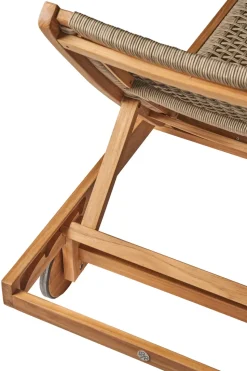 Tumbona Sandvik, Teca