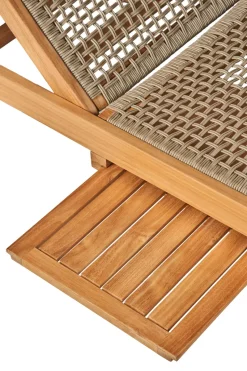 Tumbona Sandvik, Teca