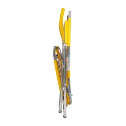 Tumbona Spaghetti con reposapiés, Amarillo